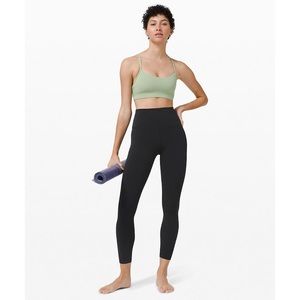 Lululemon Align High Rise Black Tights , Size 6
